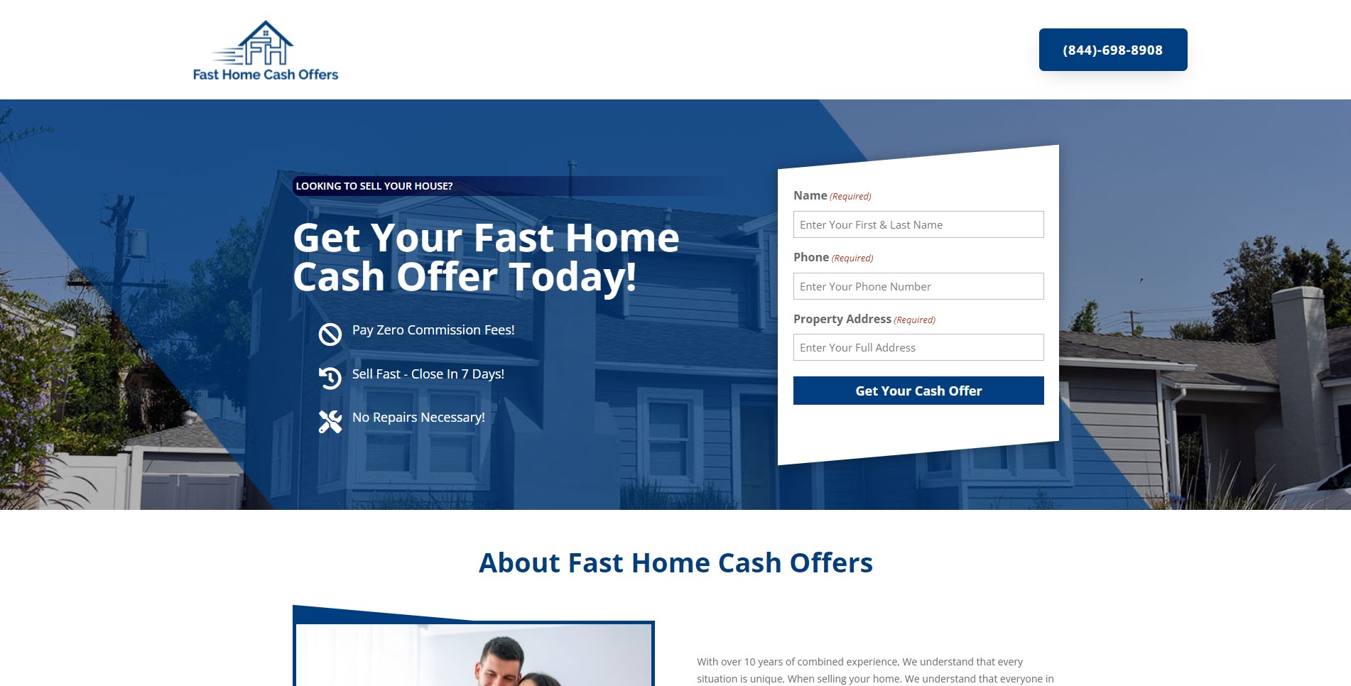 Fast Home Cash Offers - We Buy Houses